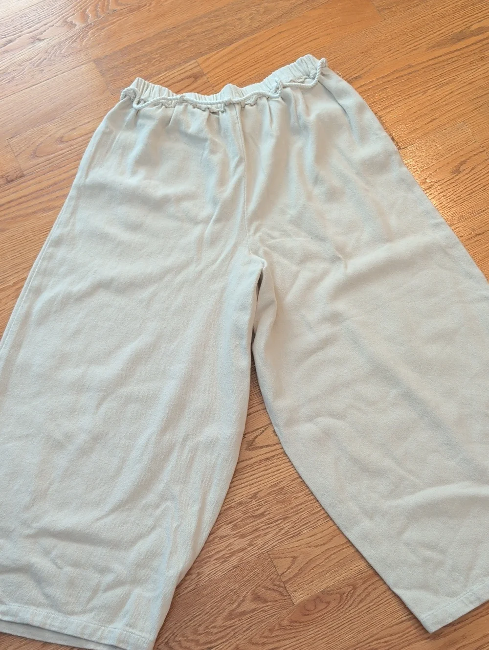 Nwt Free People Neutral Cream Drawstring Sweatpants